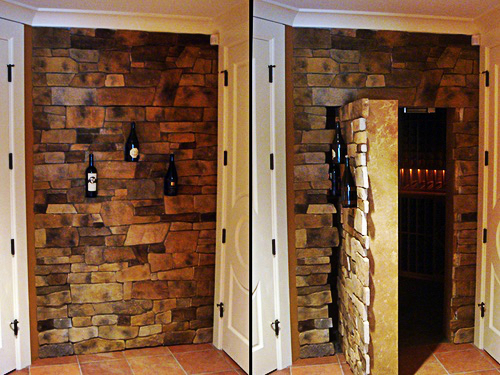 46 Wine Rack Hidden Door Creative Home Engineering